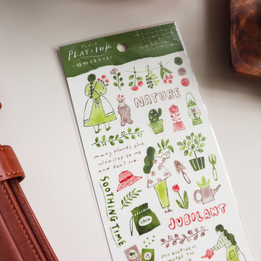 Mind Wave- Play Ink Stickers- Sow Plants