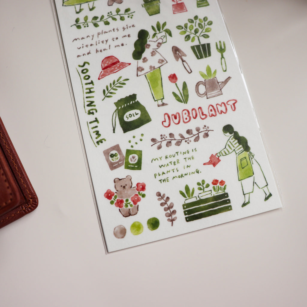Mind Wave- Play Ink Stickers- Sow Plants