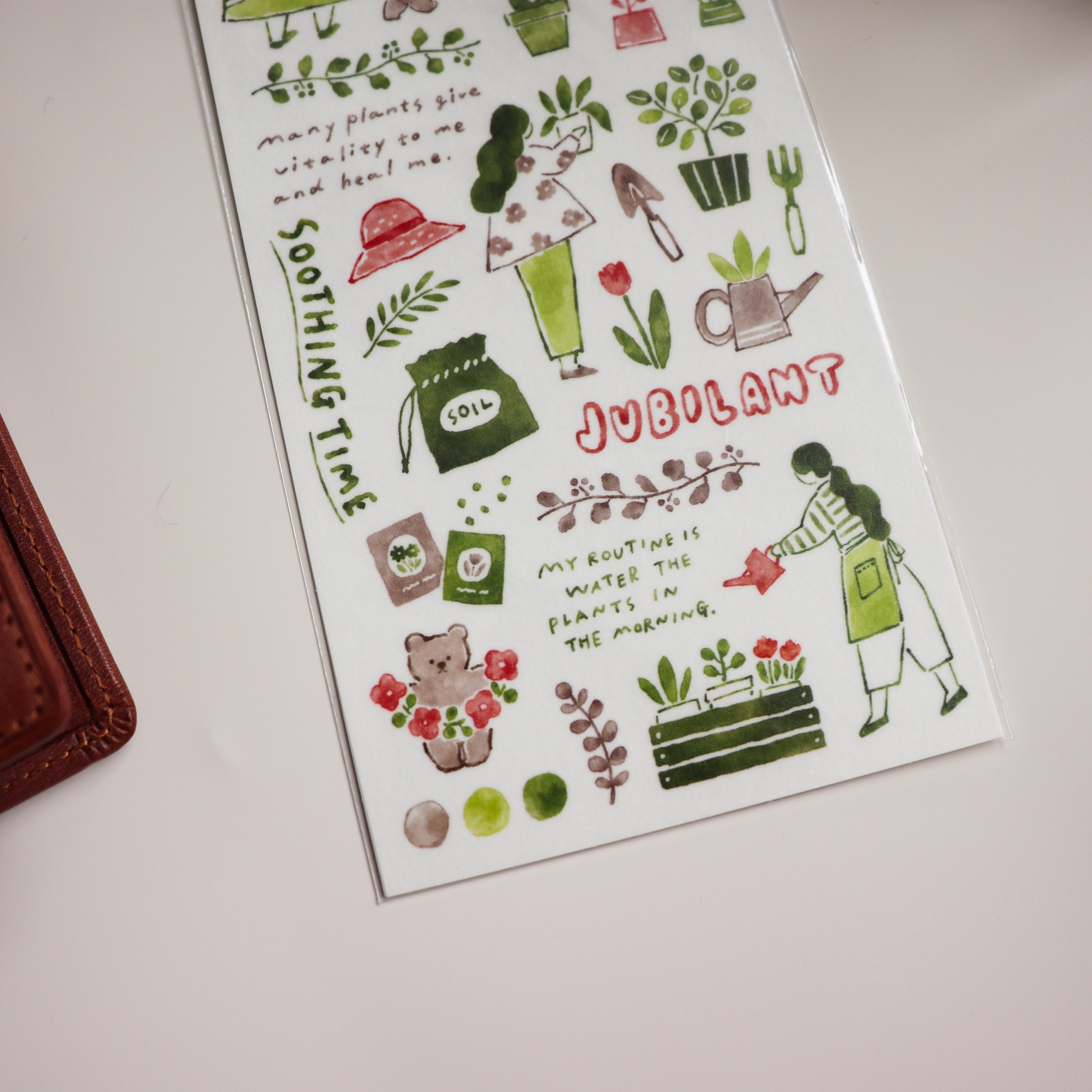 Mind Wave- Play Ink Stickers- Sow Plants