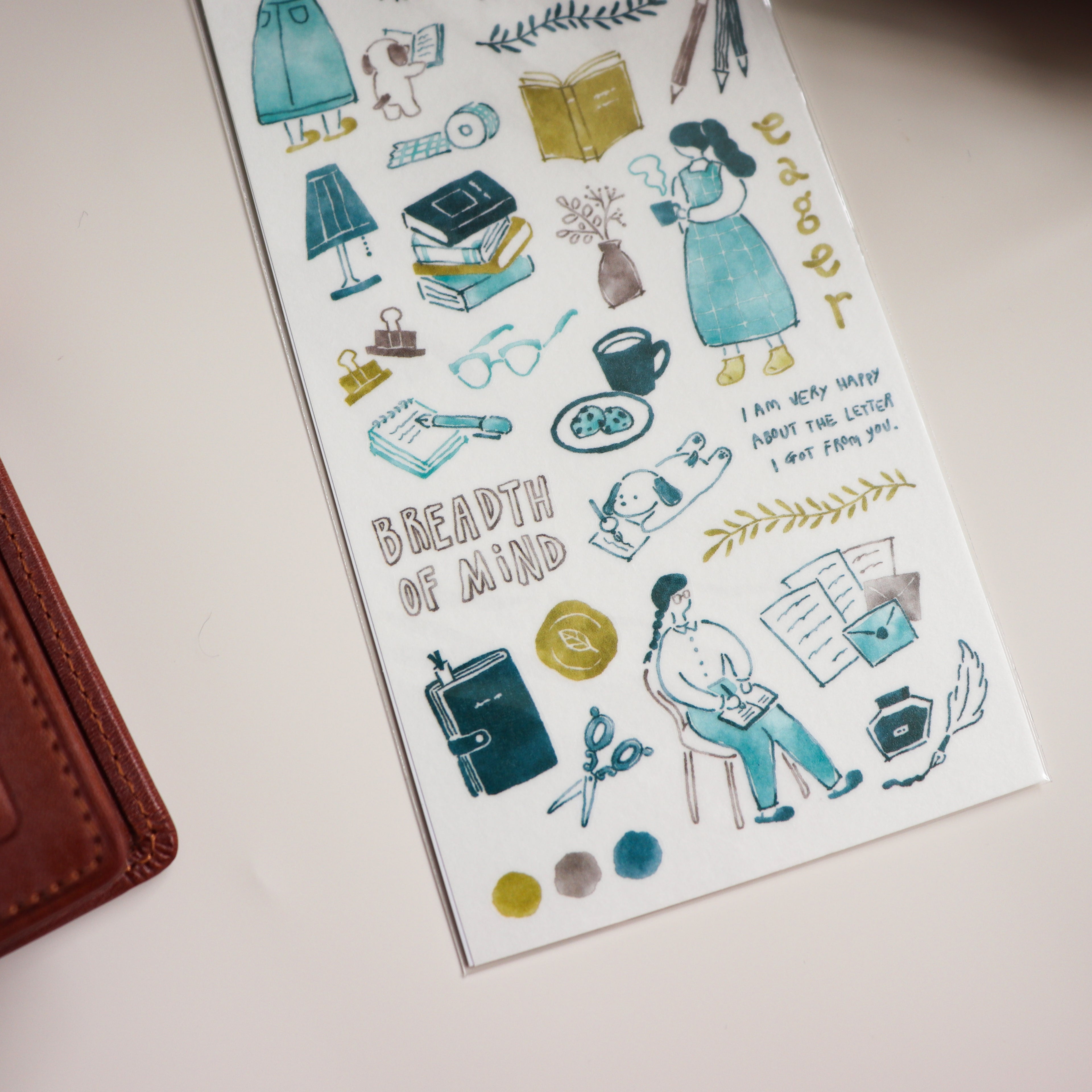Mind Wave- Play Ink Stickers- Daily Record
