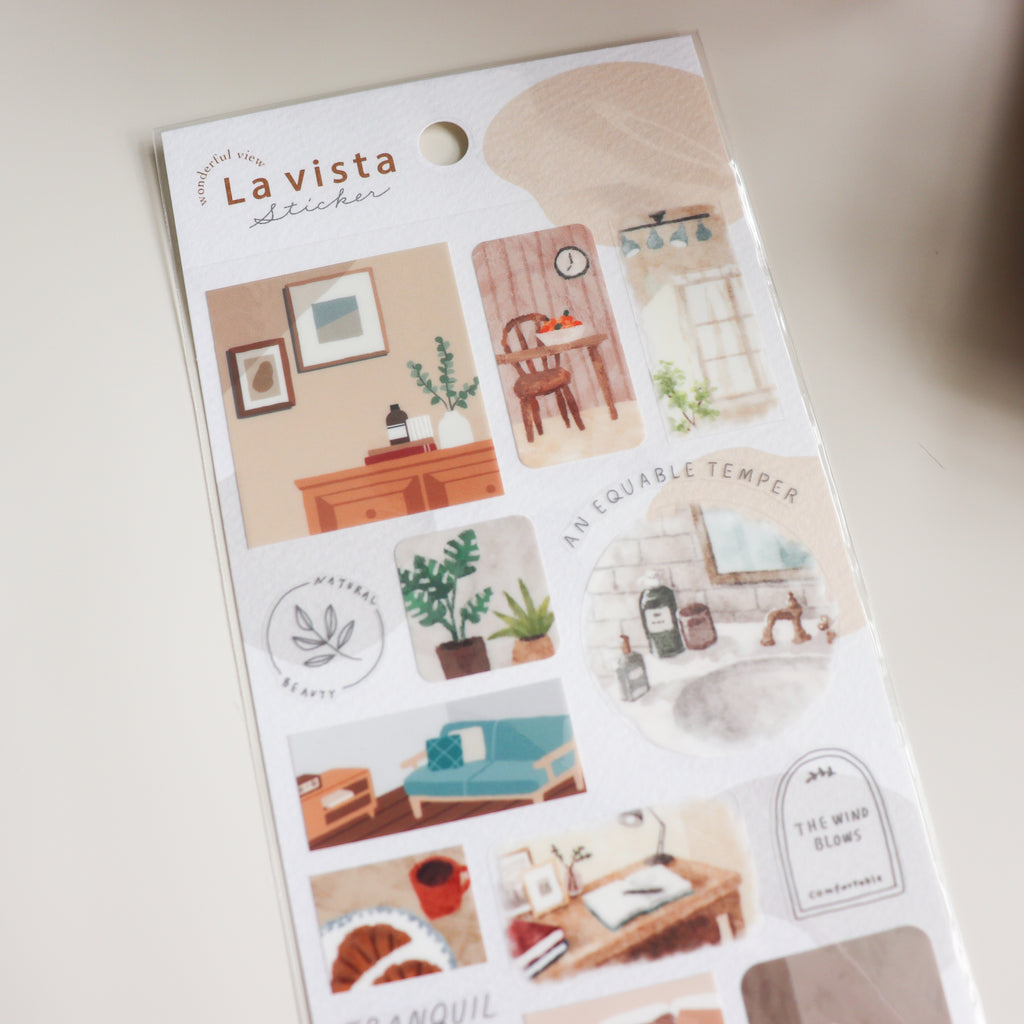 Mind Wave- La Vista Stickers- Room