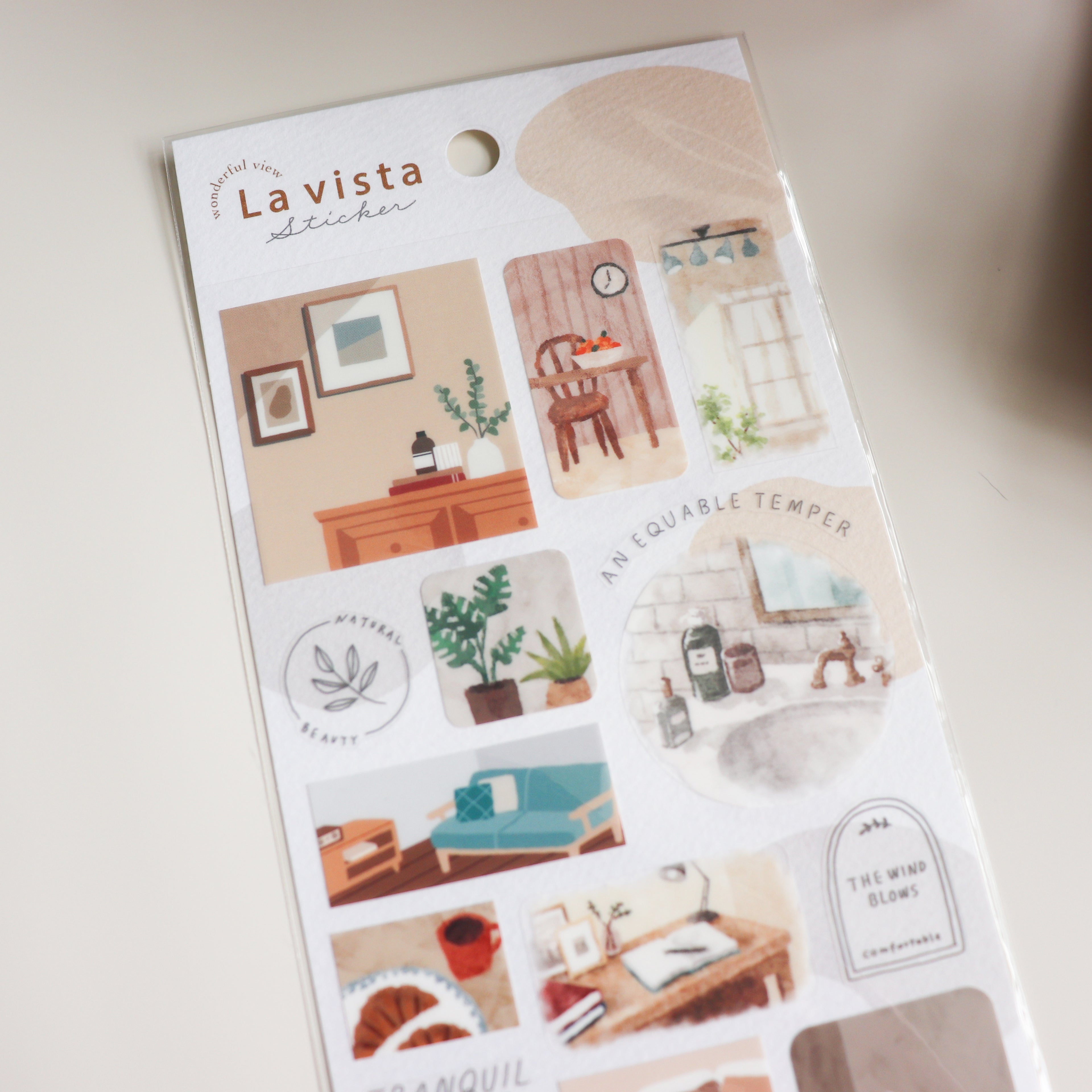 Mind Wave- La Vista Stickers- Room