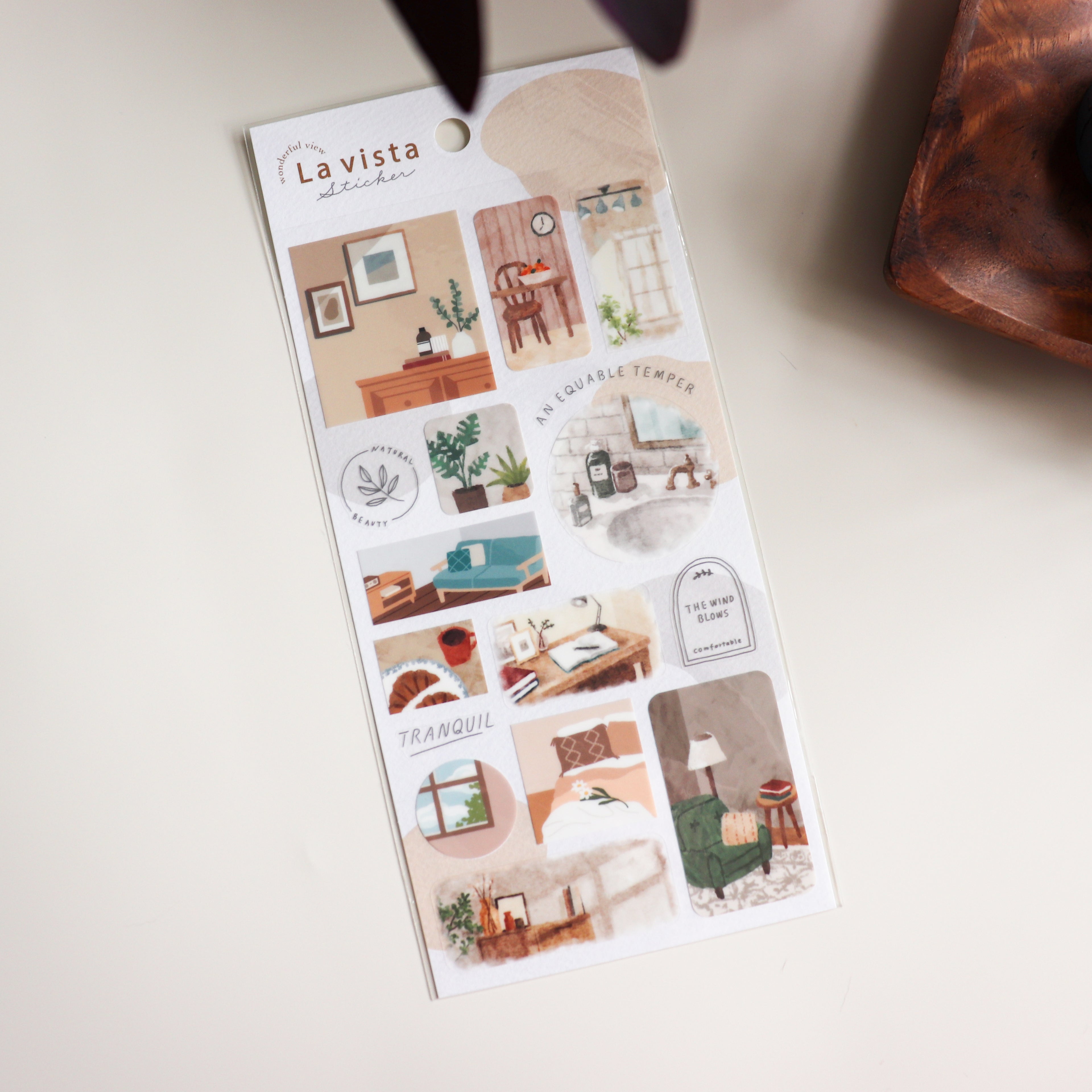 Mind Wave- La Vista Stickers- Room