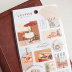 Mind Wave- La Vista Stickers- Café