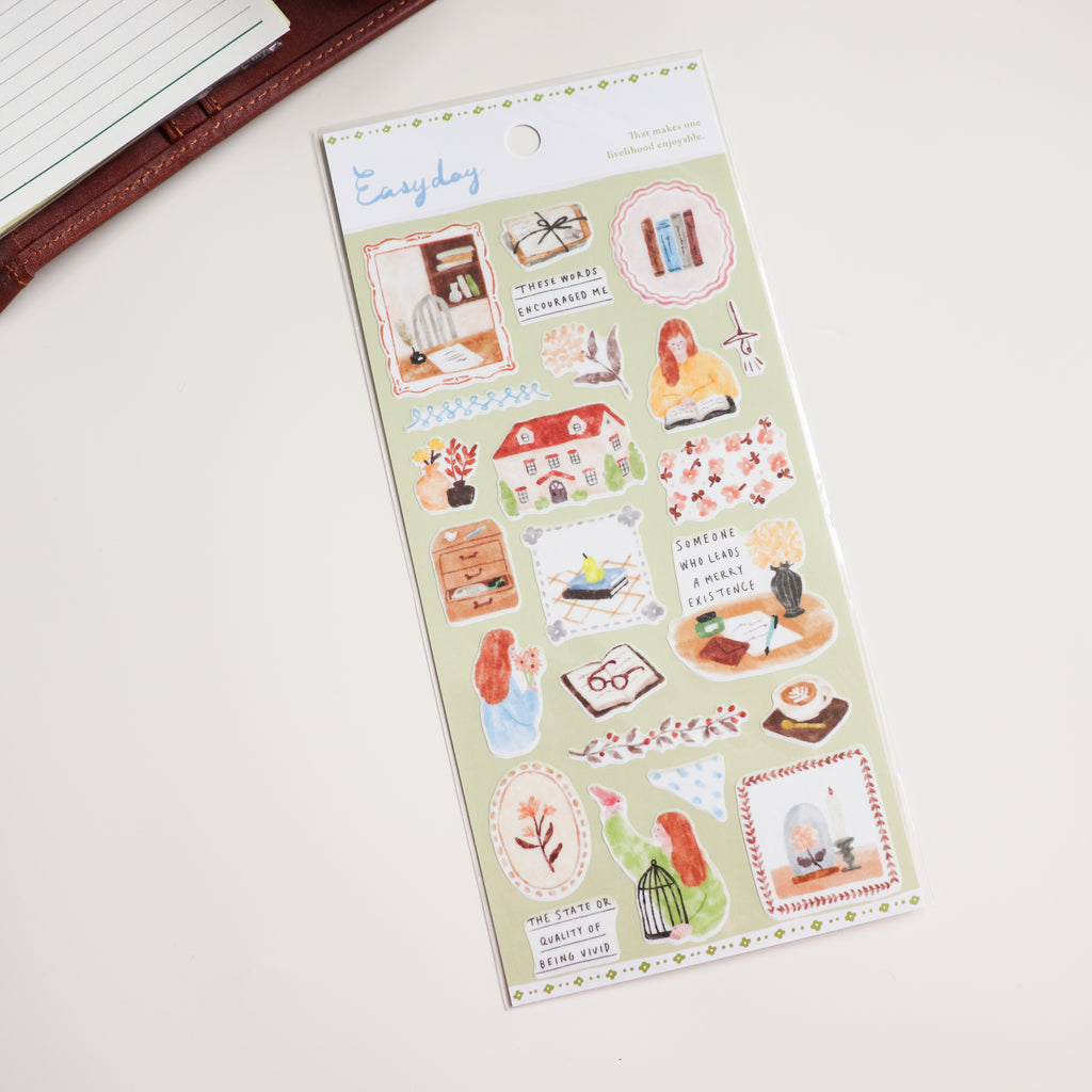 Mind Wave- Easyday Sticker- Stationery
