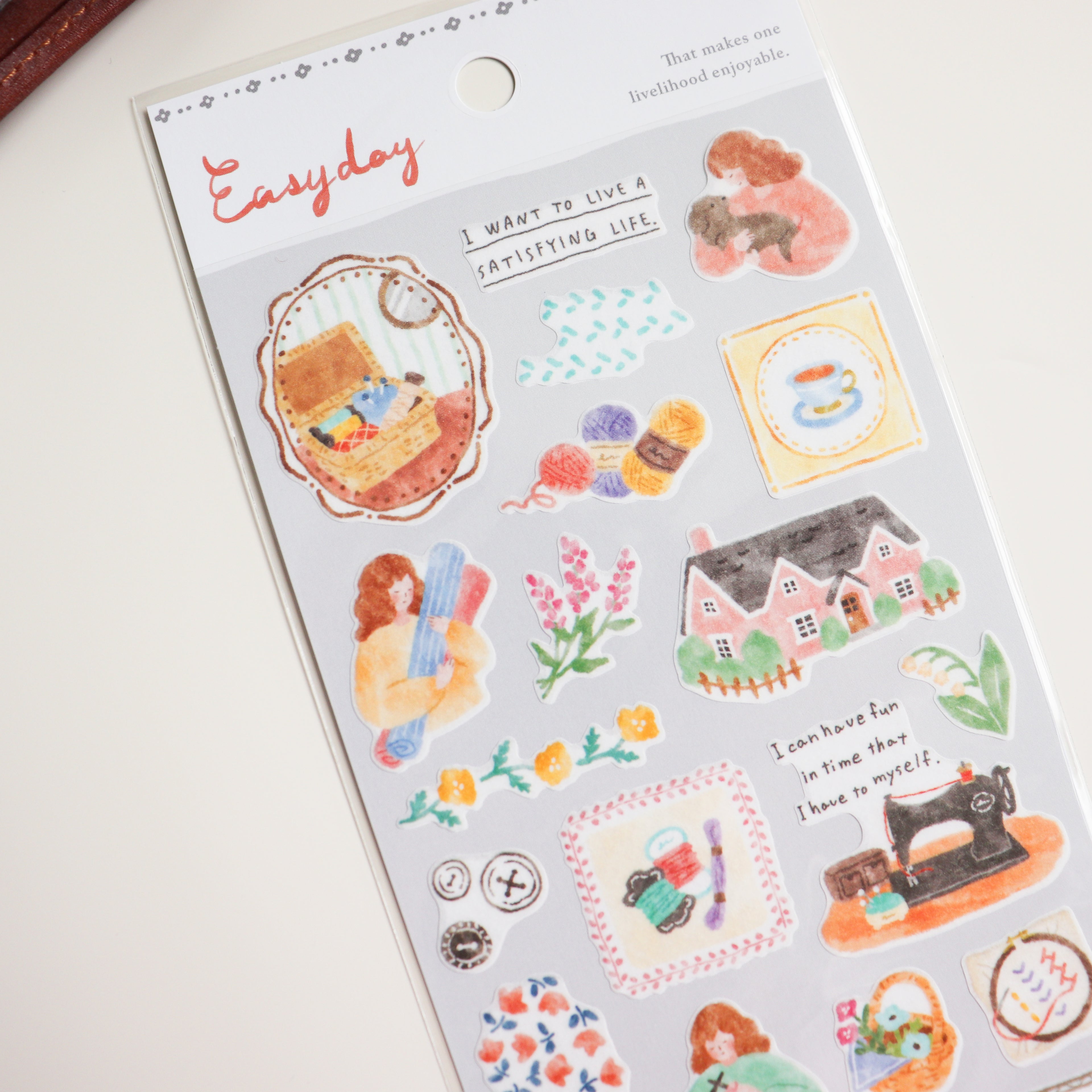 Mind Wave- Easyday Sticker- Sewing