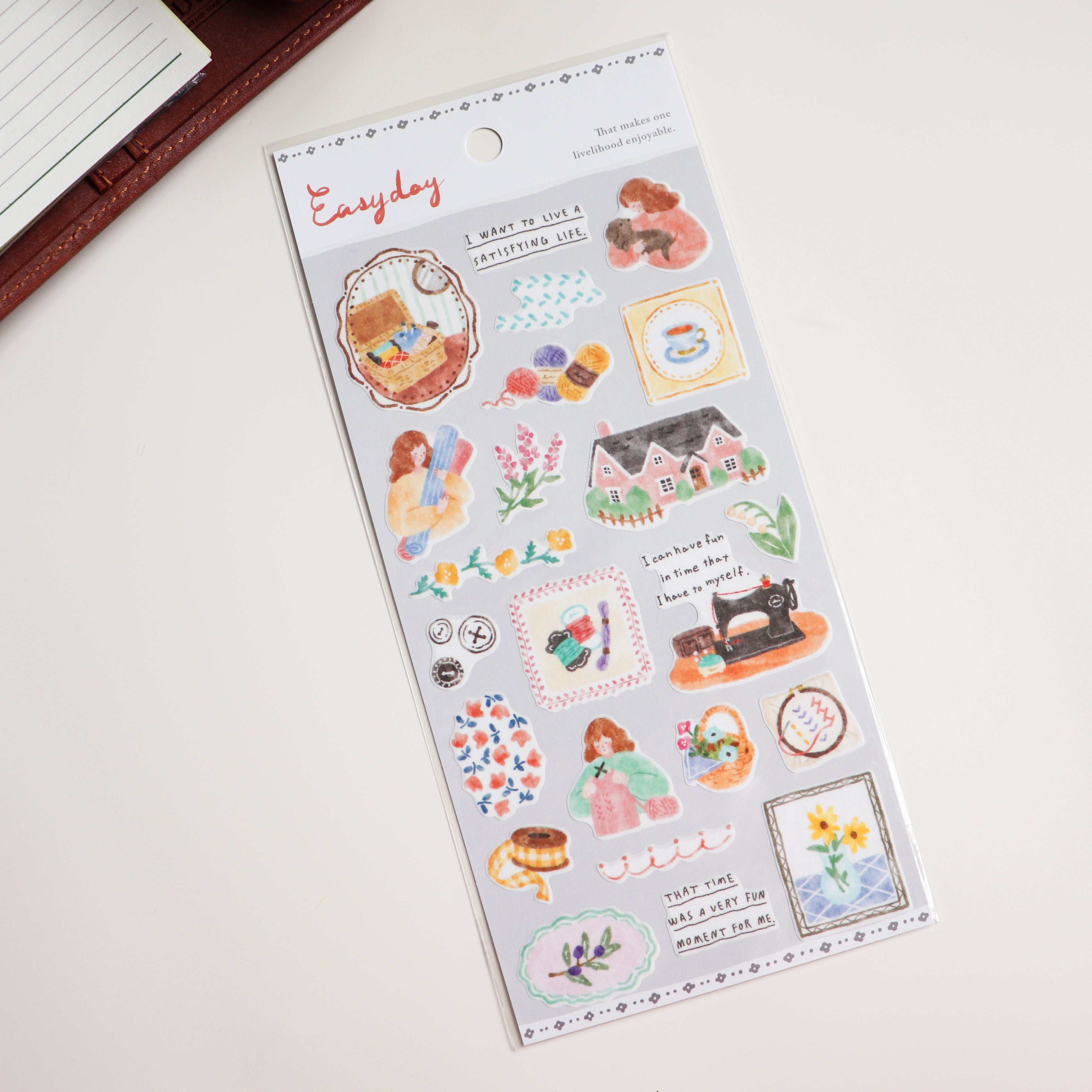 Mind Wave- Easyday Sticker- Sewing
