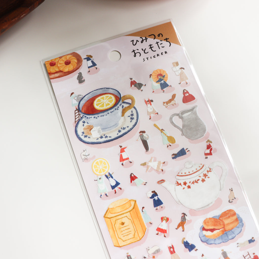 Mind Wave- Secret Friends Sticker- Tea Time