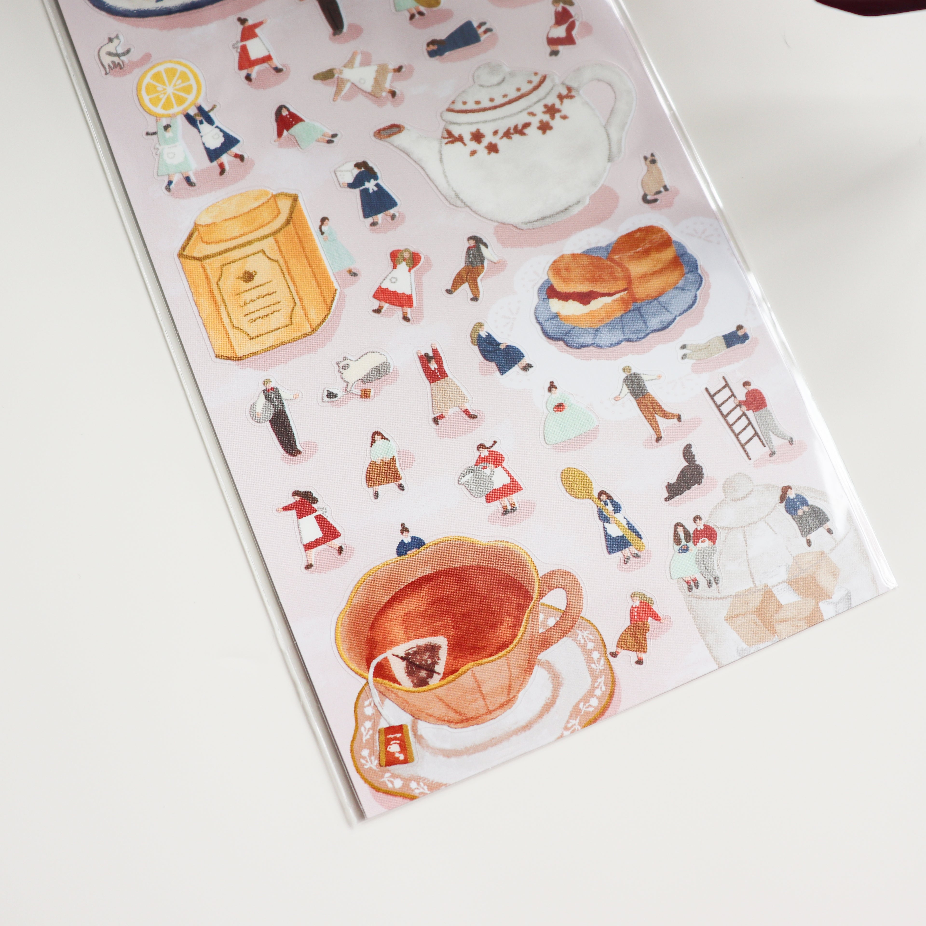 Mind Wave- Secret Friends Sticker- Tea Time