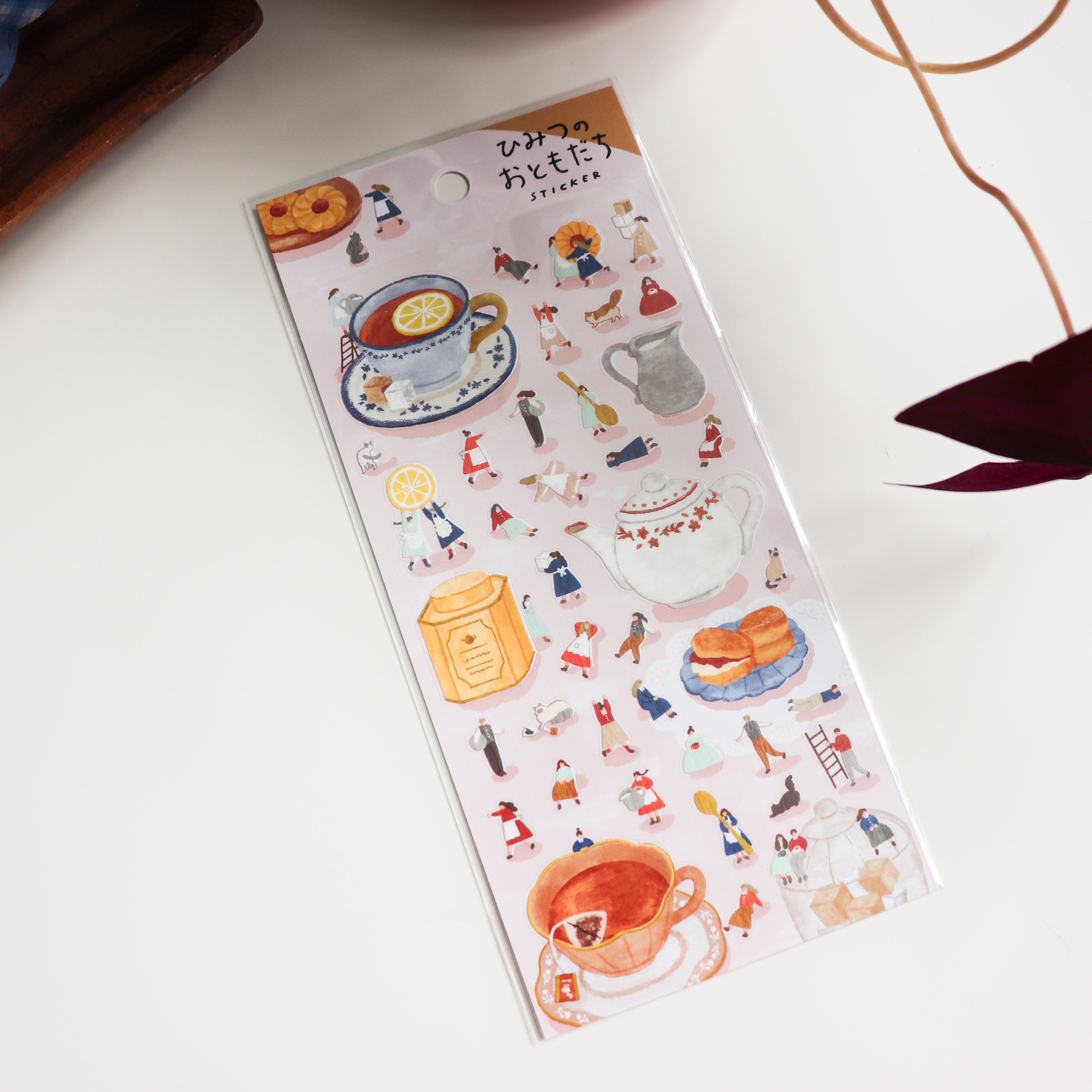 Mind Wave- Secret Friends Sticker- Tea Time