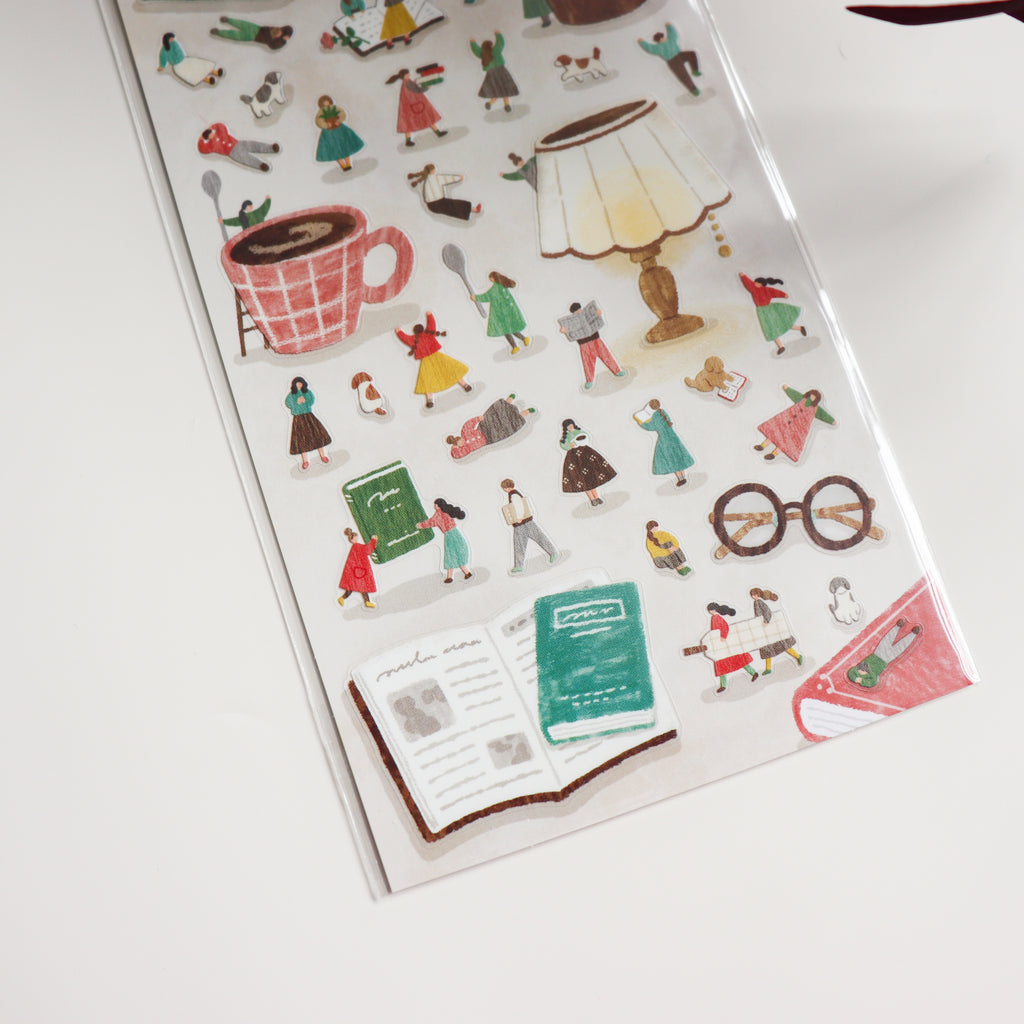Mind Wave- Secret Friends Sticker- Reading