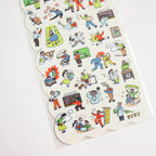 Mind Wave- Comical Life Stickers- School