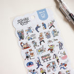 Mind Wave- Comical Life Stickers- Office