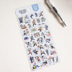 Mind Wave- Comical Life Stickers- Office