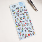 Mind Wave- Comical Life Stickers- Shop