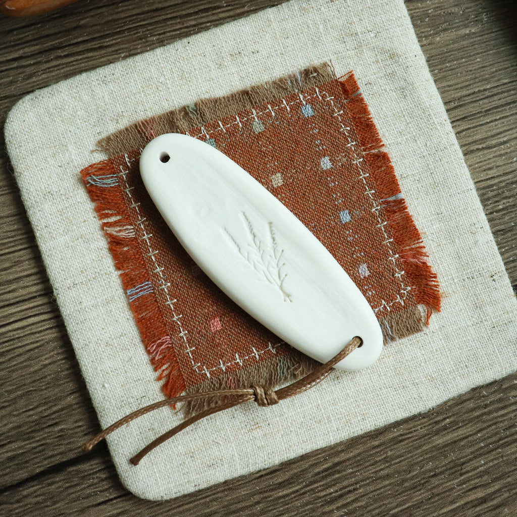 【Snow Joe】Journal Acc- Water Color Ceremic Charm Set- White