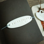 【Snow Joe】Journal Acc- Water Color Ceremic Charm Set- White