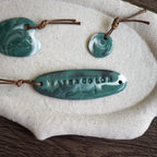【Snow Joe】Journal Acc- One of a Kind Water Color Ceremic Charm Set