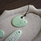 【Snow Joe】Journal Acc- One of a Kind Water Color Ceremic Charm Set
