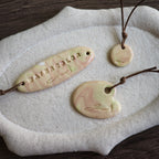 【Snow Joe】Journal Acc- One of a Kind Water Color Ceremic Charm Set