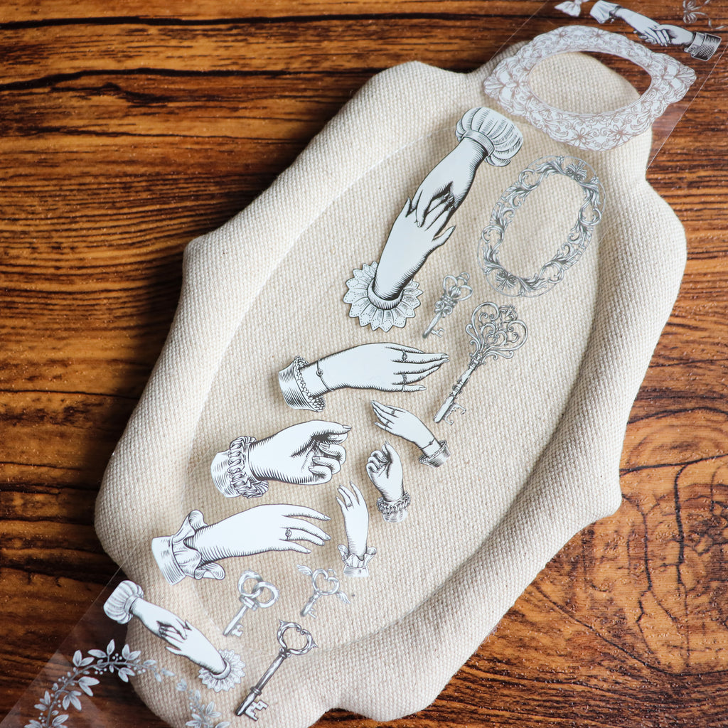 【LOI Design】Beautiful Hands Clear PET Tape
