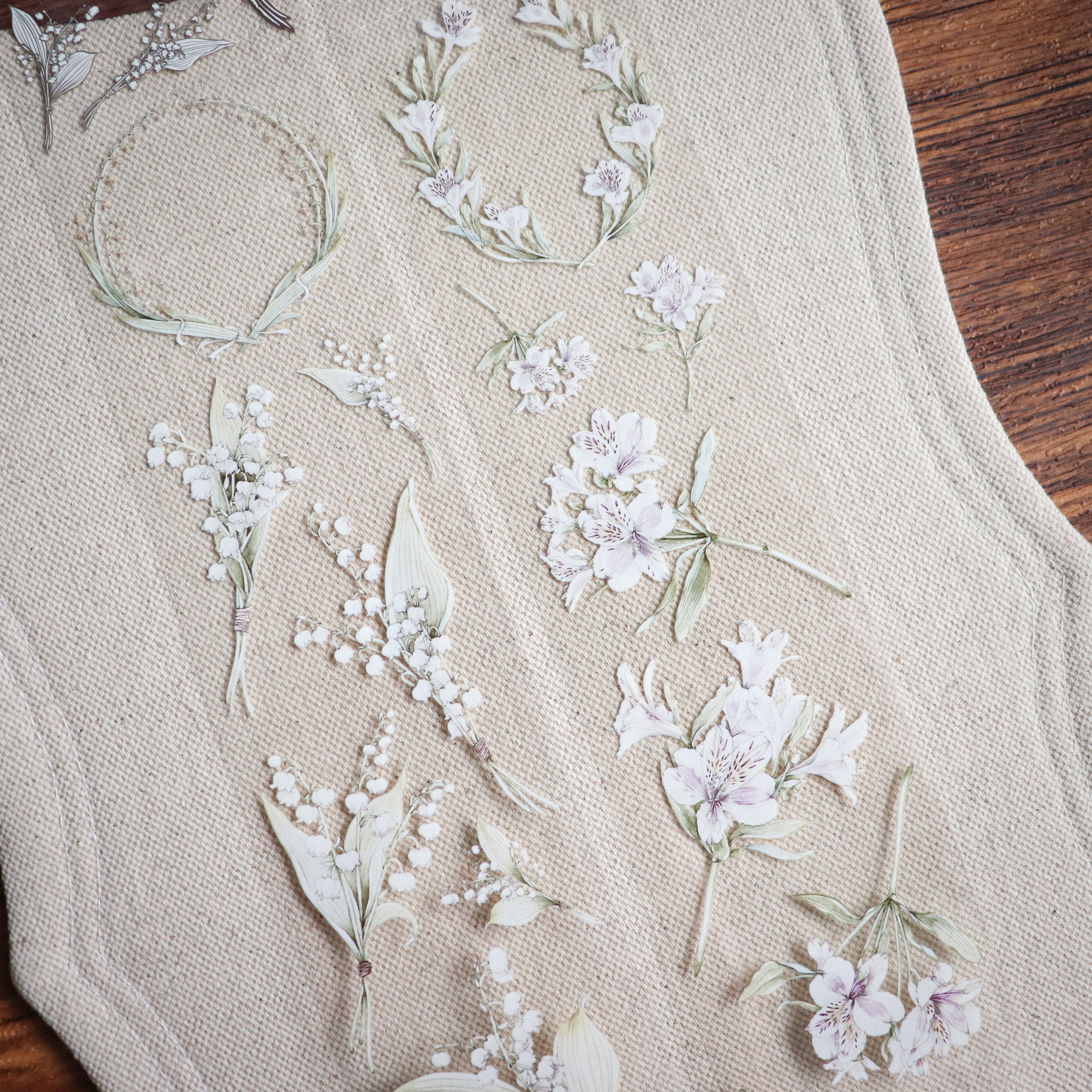 【LOI Design】Small Bouquet Clear PET Tape