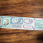 【LOI Design】The Next Journey- 4cm Gold Foiled Die-cut Tape