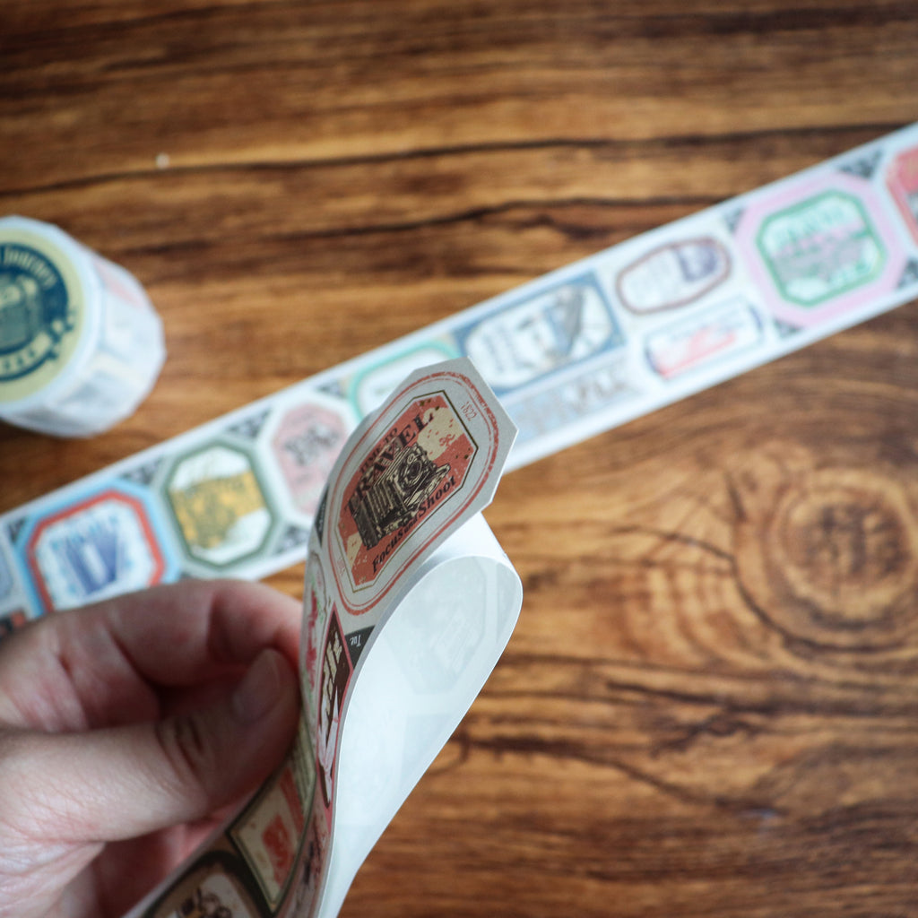 【LOI Design】The Next Journey- 4cm Gold Foiled Die-cut Tape