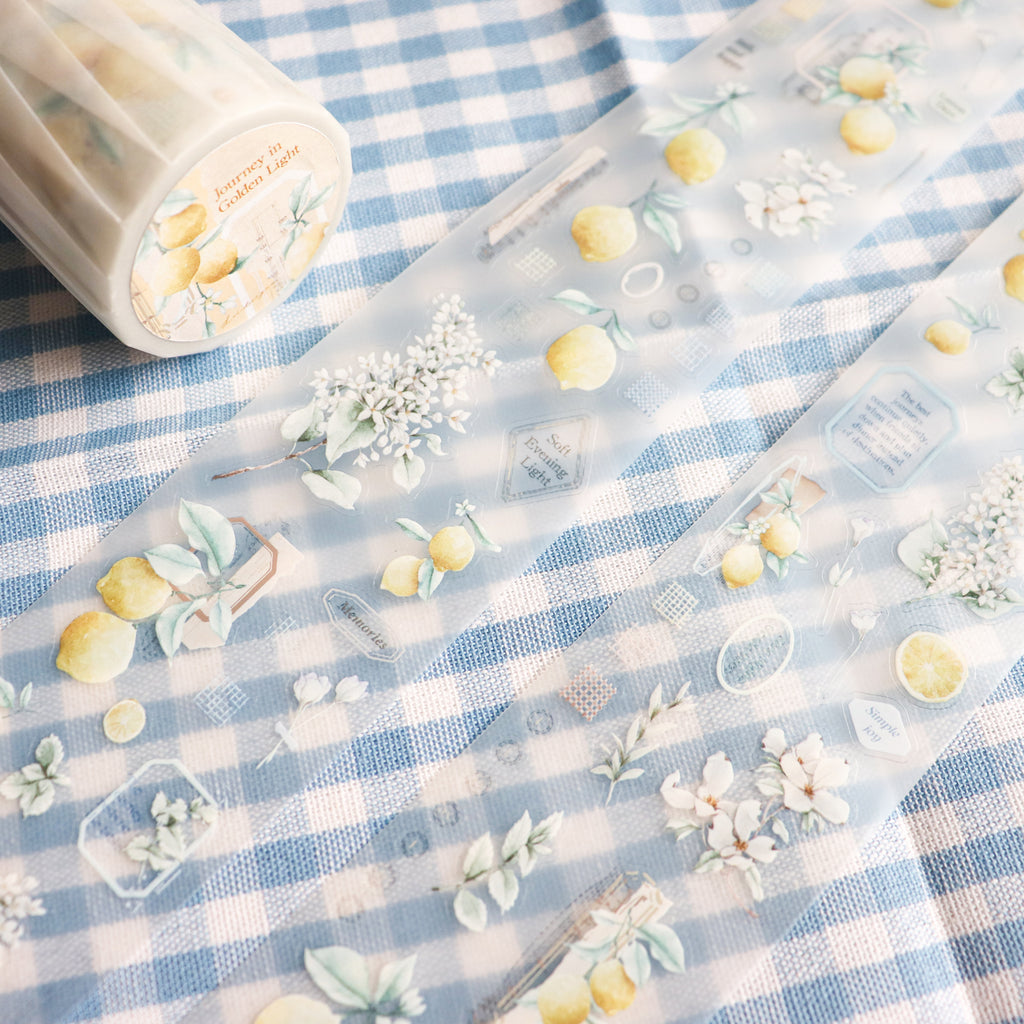 【LOI Design】Journey in Golden Light- 5cm x 6m Matte PET Tape