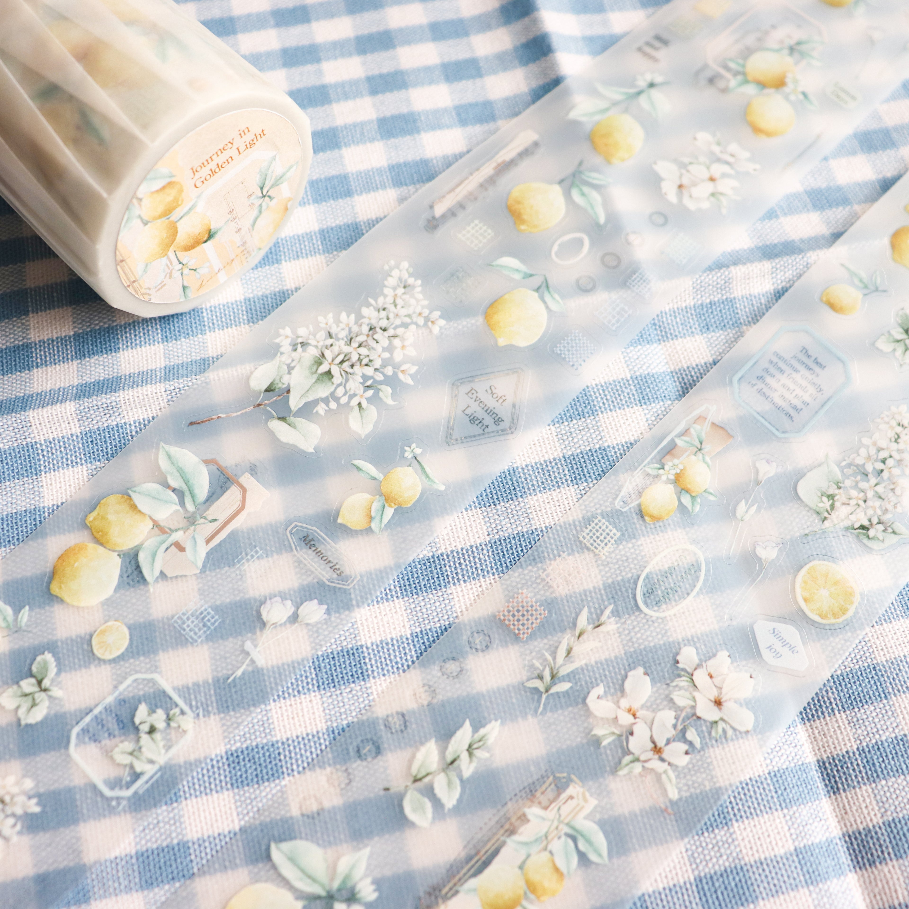 【LOI Design】Journey in Golden Light- 5cm x 6m Matte PET Tape