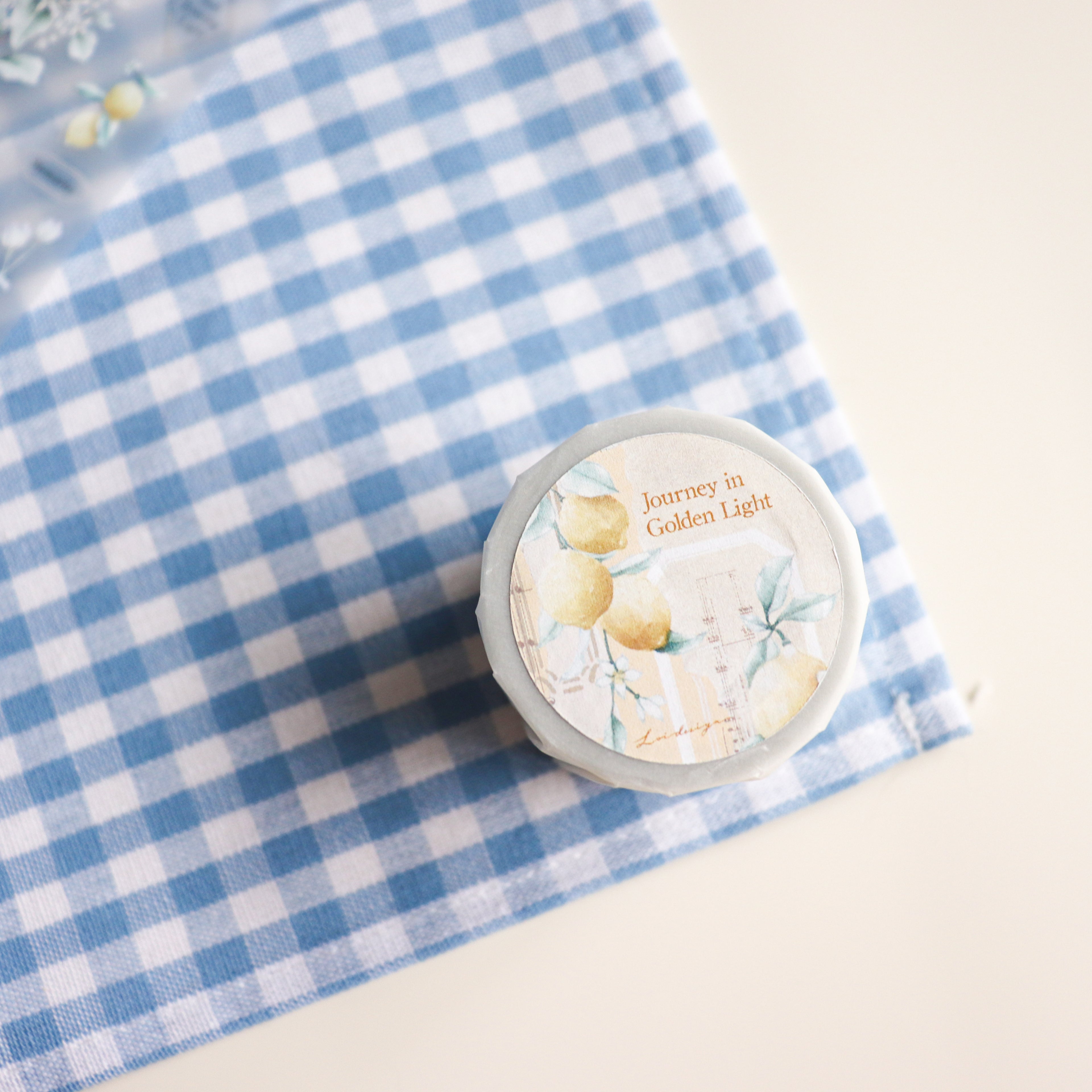 【LOI Design】Journey in Golden Light- 5cm x 6m Matte PET Tape