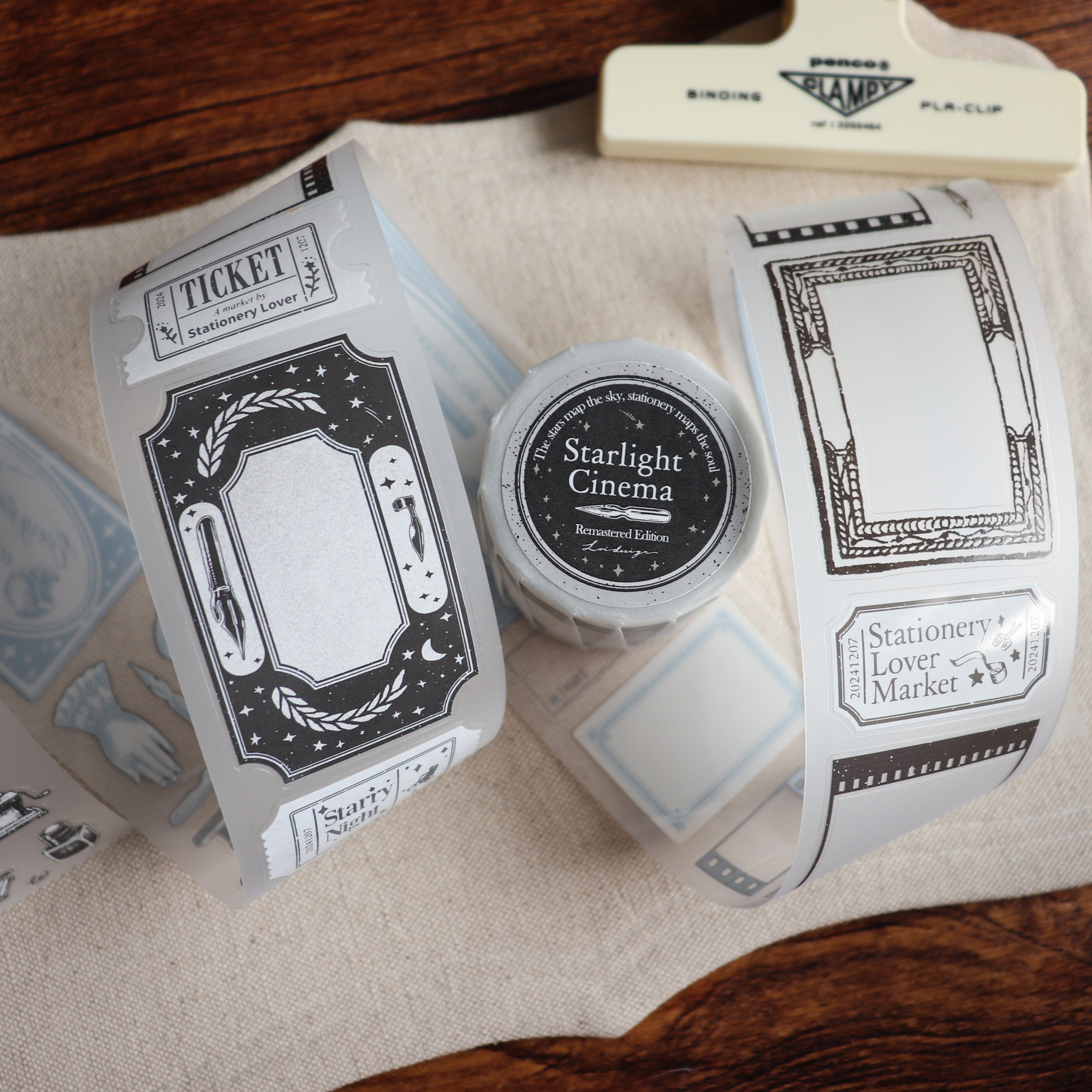 【LOI Design】Starlight Cinema Remastered Edition- 5cm Kiss-cut Matte PET Tape