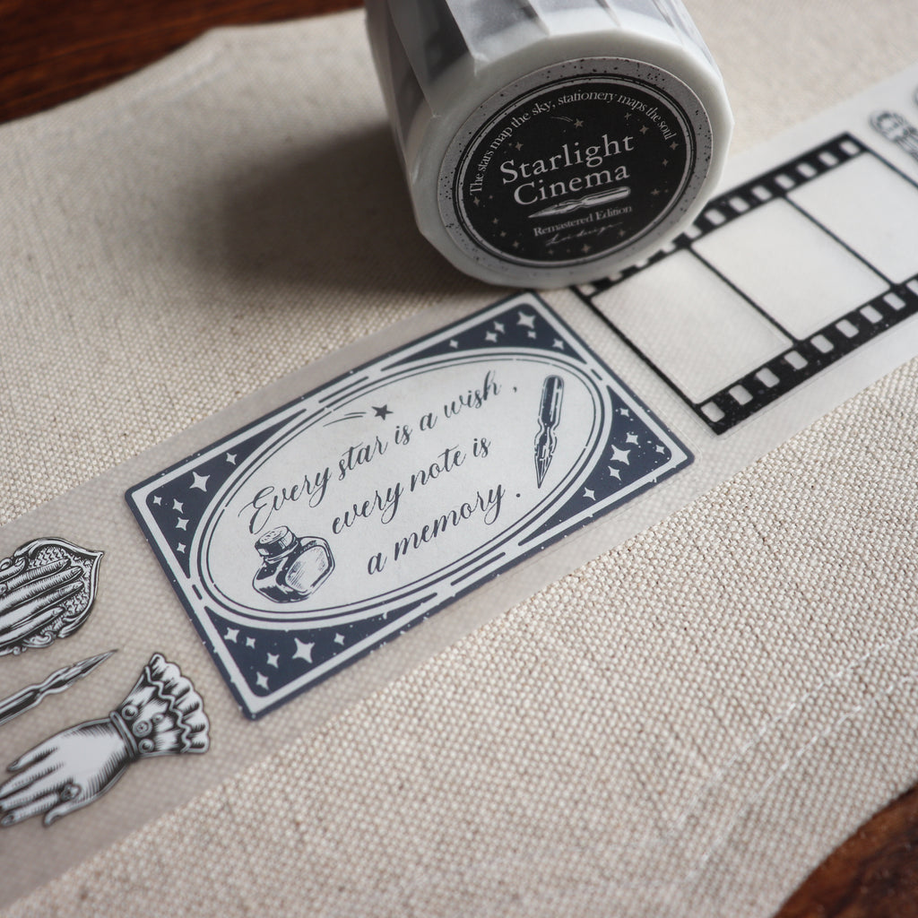 【LOI Design】Starlight Cinema Remastered Edition- 5cm Kiss-cut Matte PET Tape