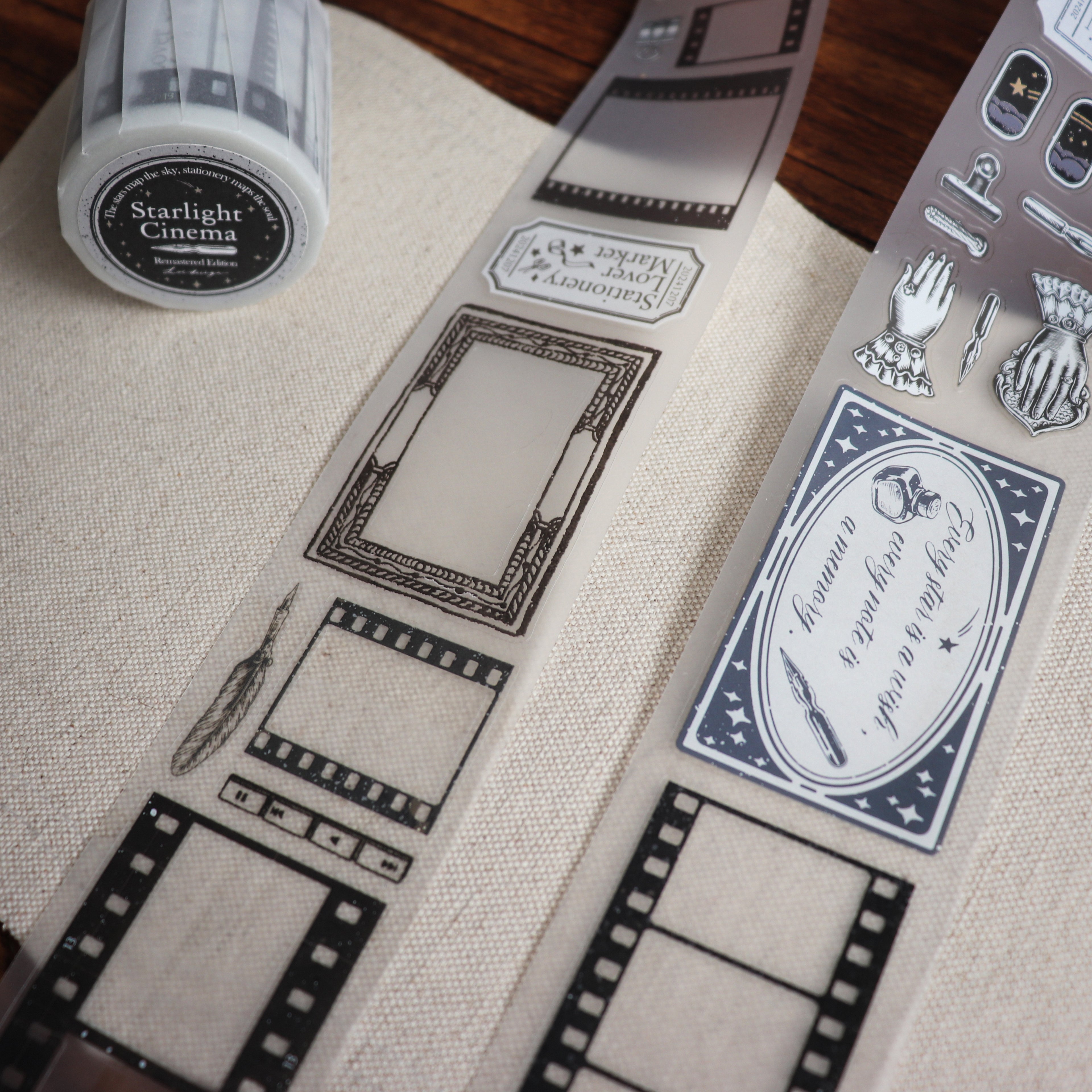 【LOI Design】Starlight Cinema Remastered Edition- 5cm Kiss-cut Matte PET Tape