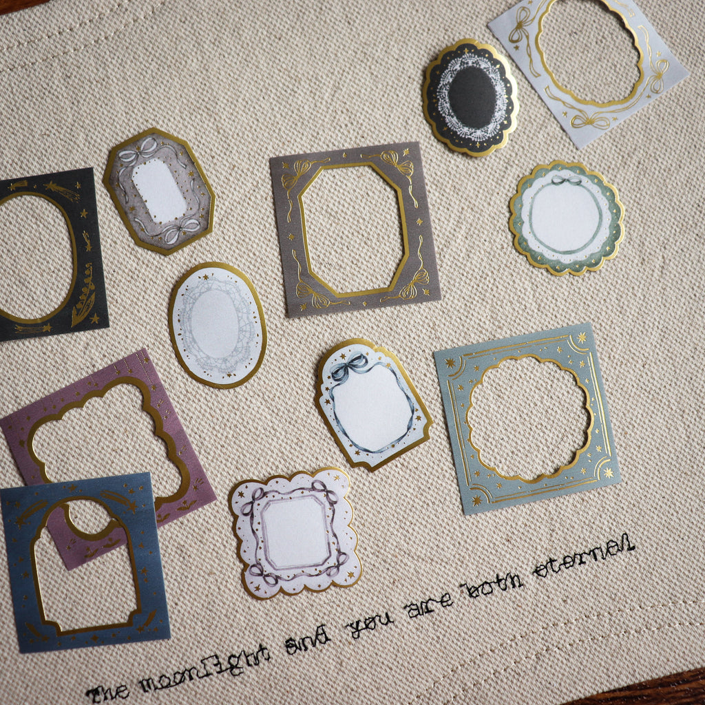 【LOI Design】Witch Hotel Tablecloth Gold Foil Die-Cut Paper Tape