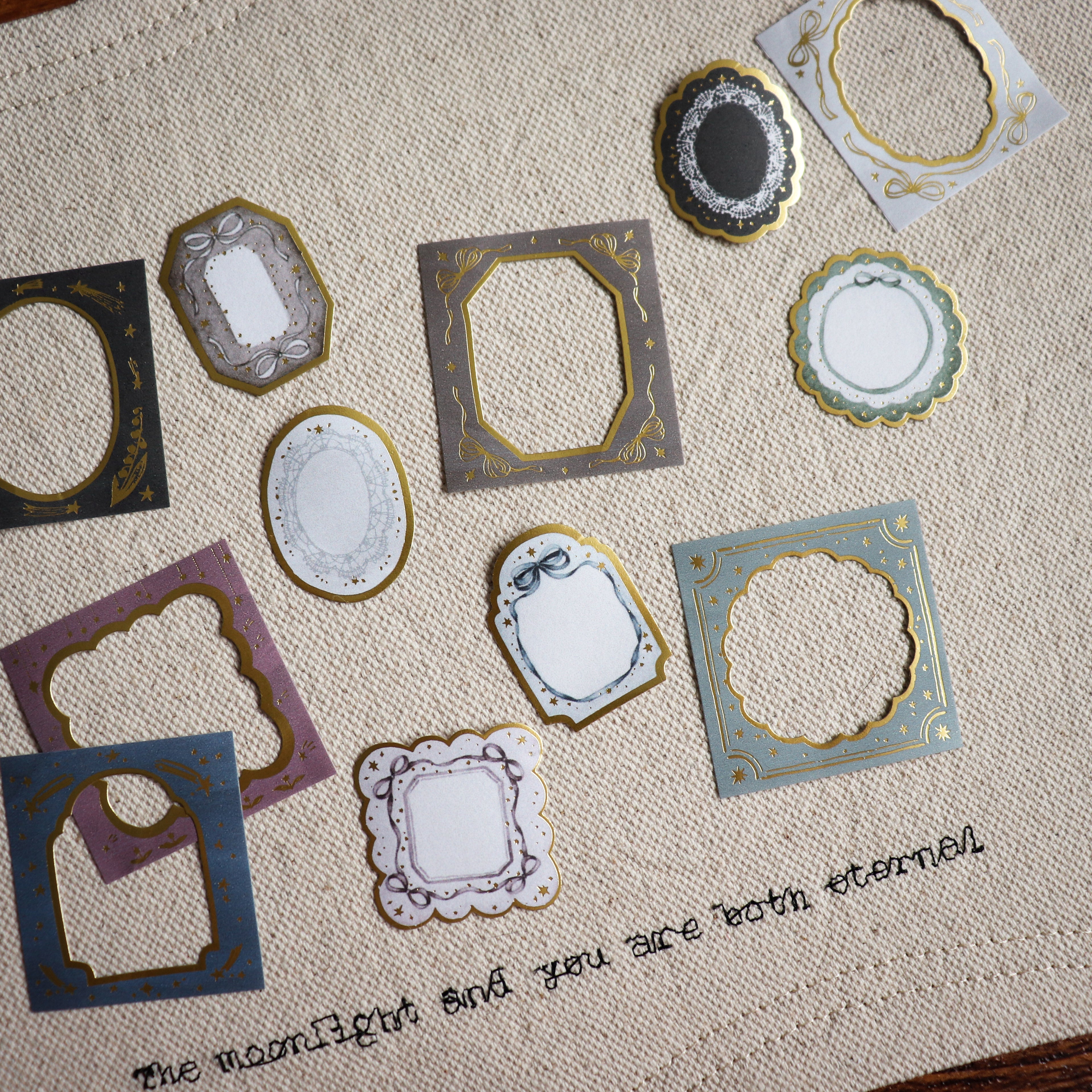 【LOI Design】Witch Hotel Tablecloth Gold Foil Die-Cut Paper Tape