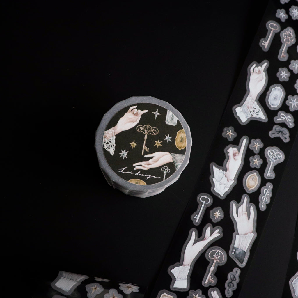 【LOI Design】Witch’s Light Hotel Die-Cut Matte PET Tape