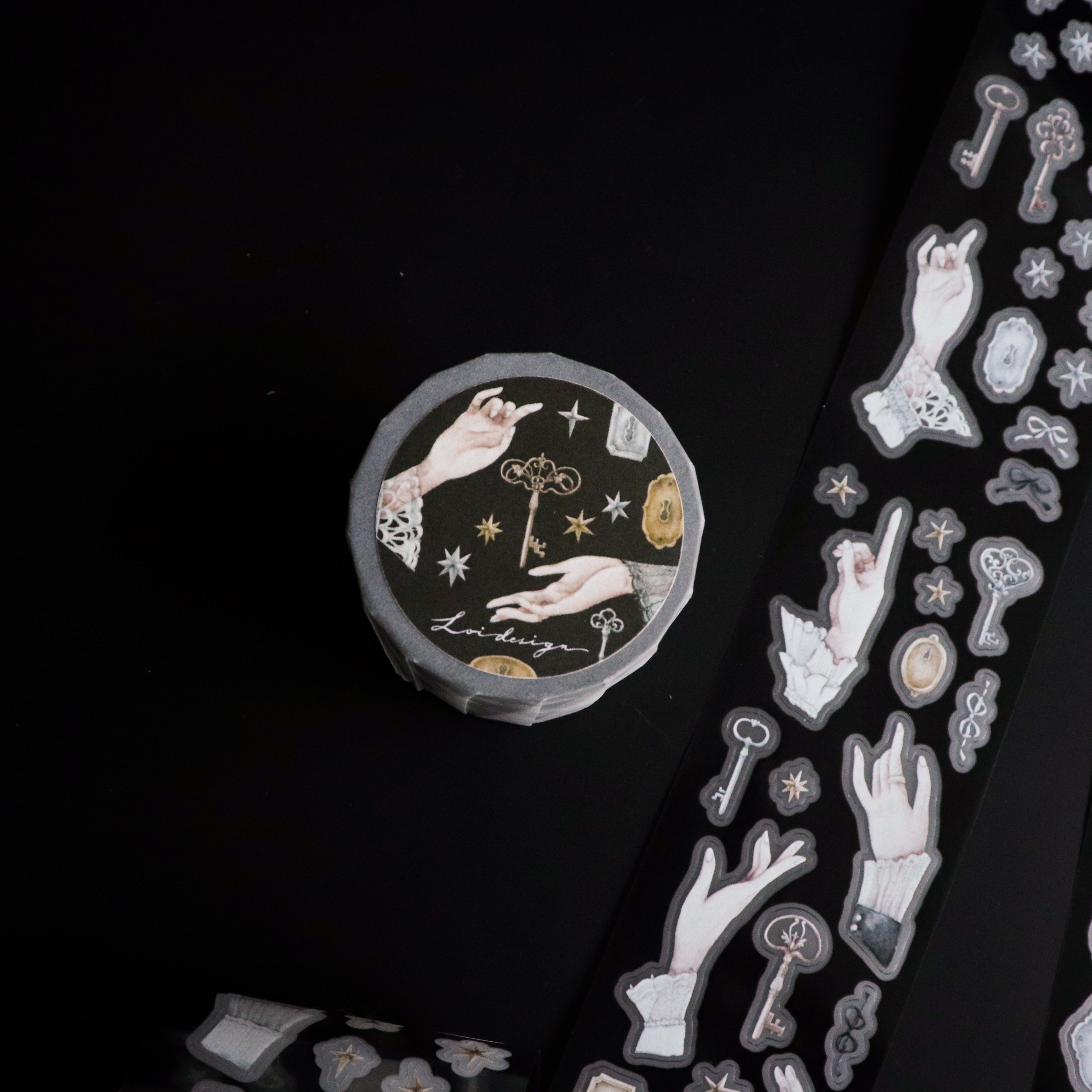 【LOI Design】Witch’s Light Hotel Die-Cut Matte PET Tape