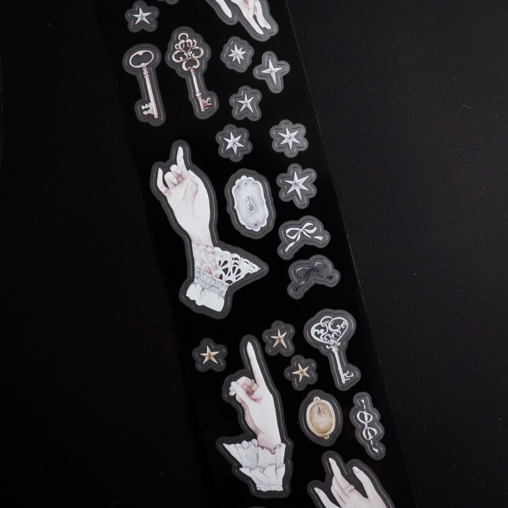 【LOI Design】Witch’s Light Hotel Die-Cut Matte PET Tape