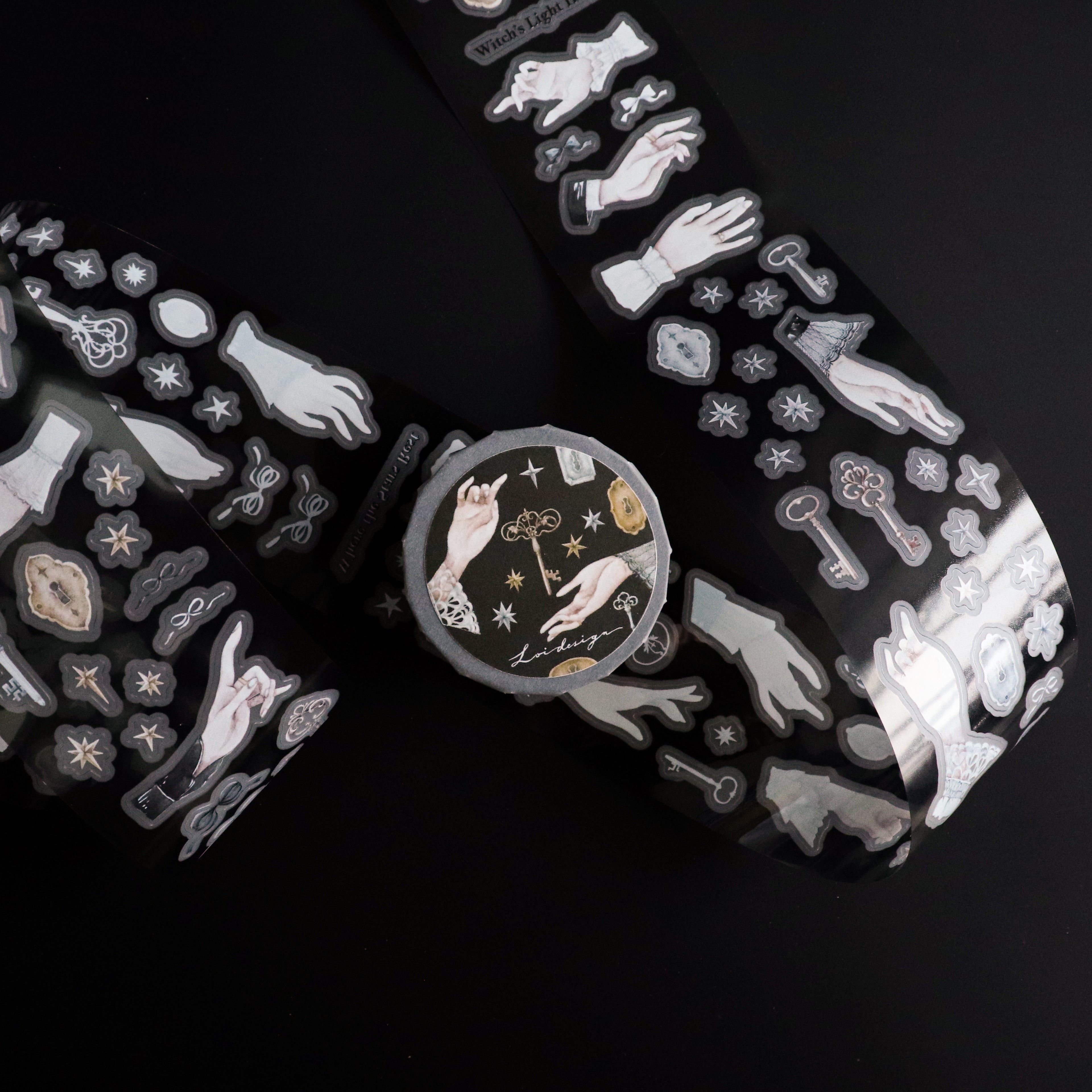 【LOI Design】Witch’s Light Hotel Die-Cut Matte PET Tape