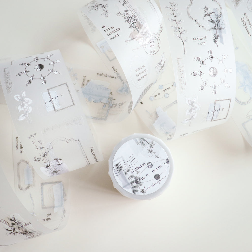 【LOI Design】Collected Moments –  Kiss-Cut Matte PET Tape