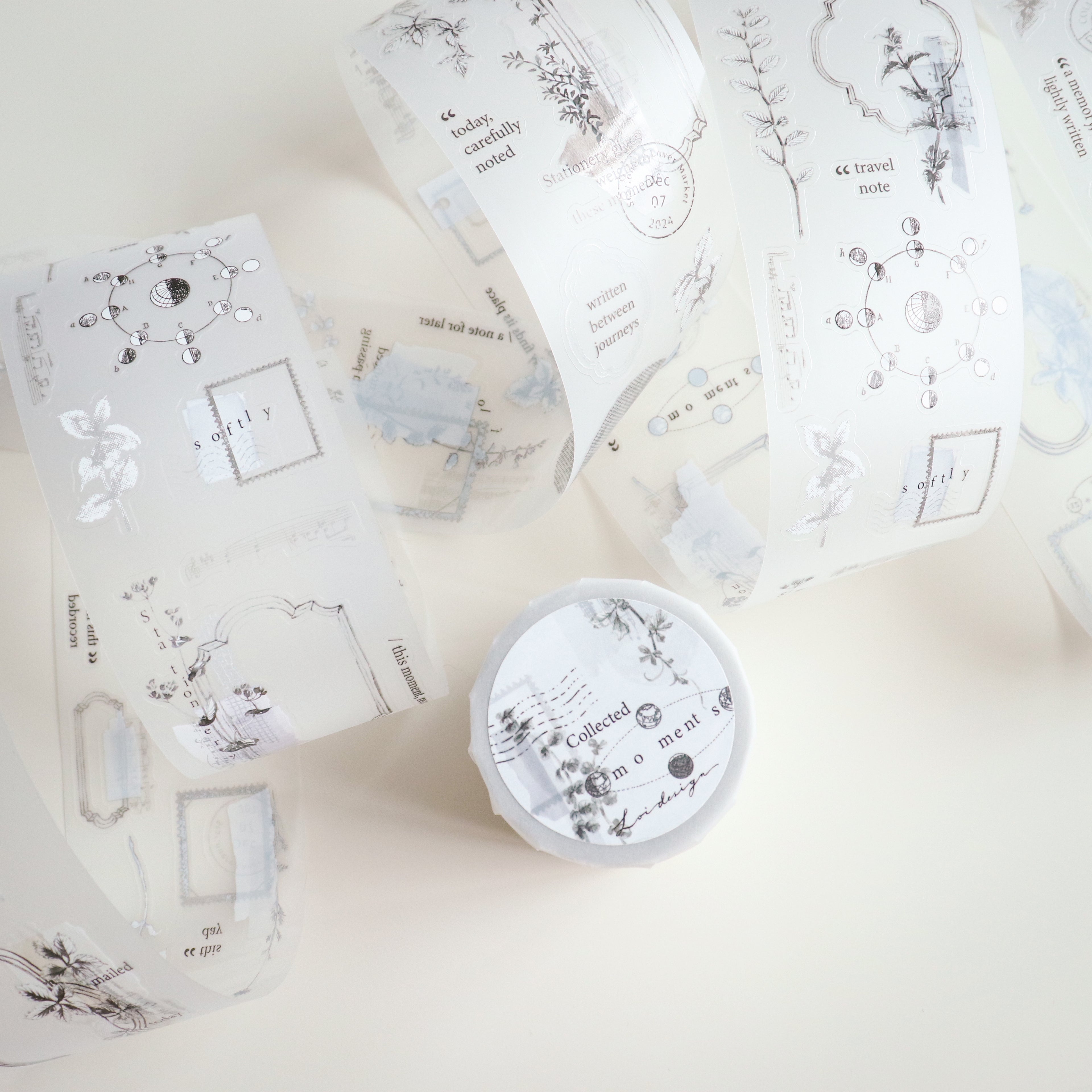 【LOI Design】Collected Moments –  Kiss-Cut Matte PET Tape