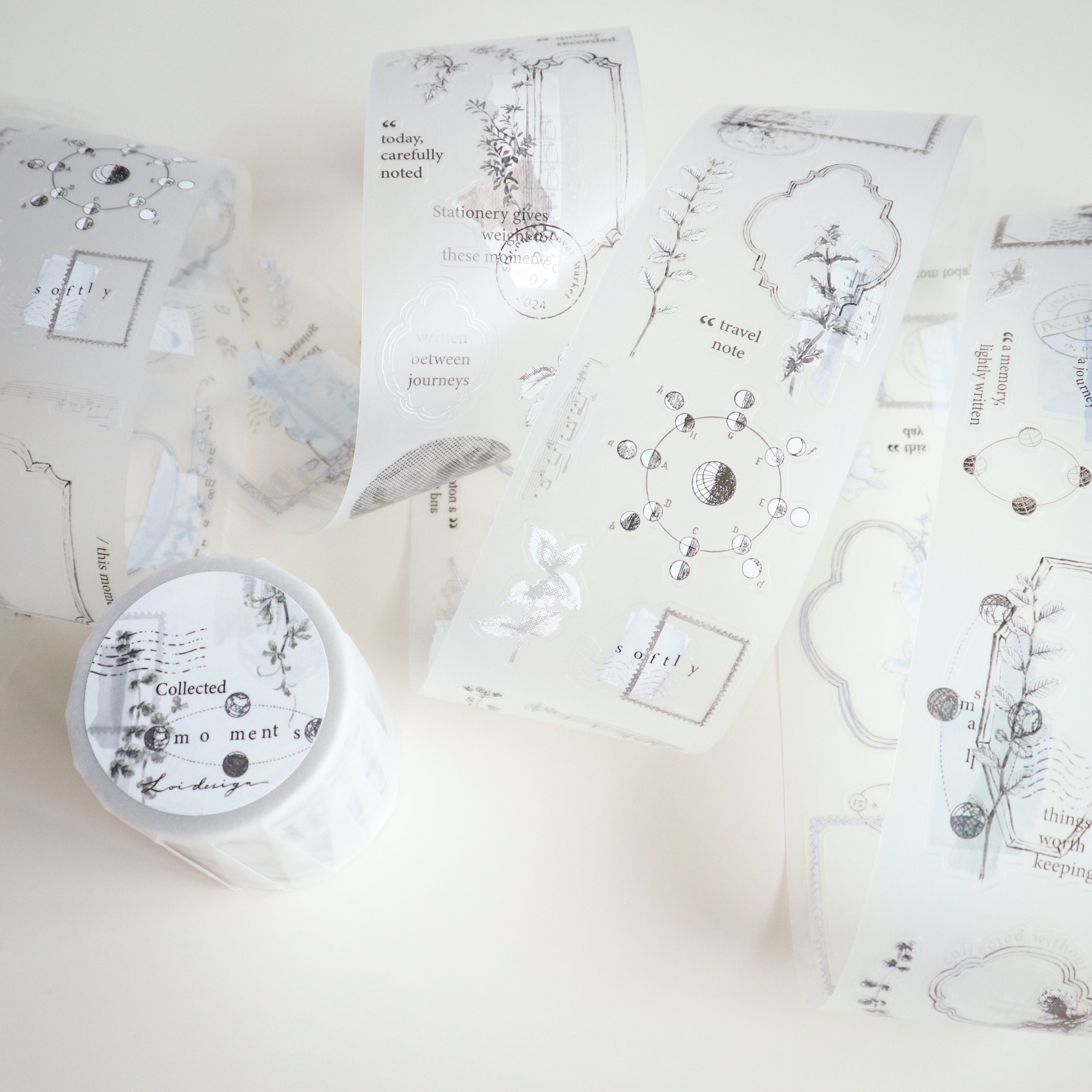 【LOI Design】Collected Moments –  Kiss-Cut Matte PET Tape