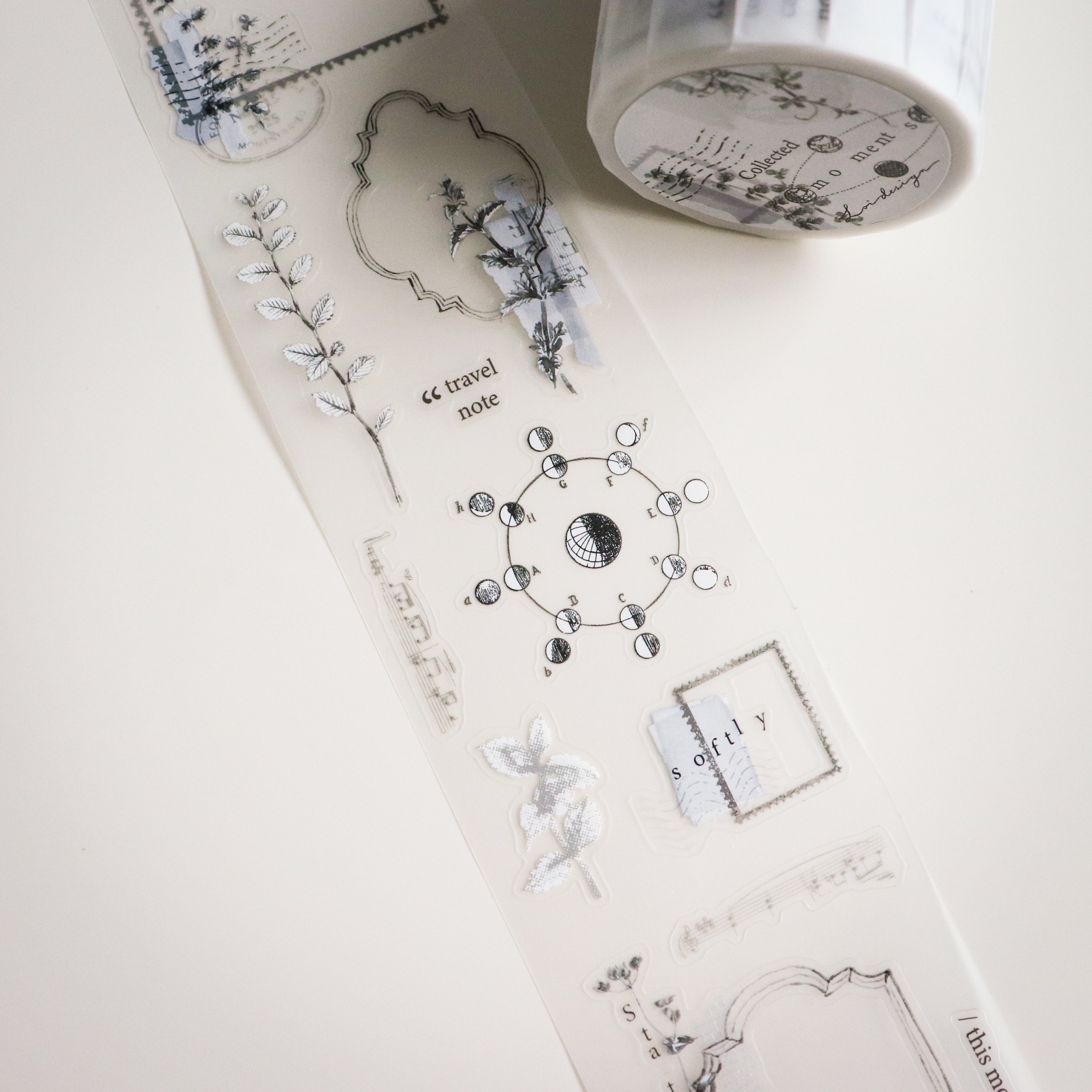 【LOI Design】Collected Moments –  Kiss-Cut Matte PET Tape