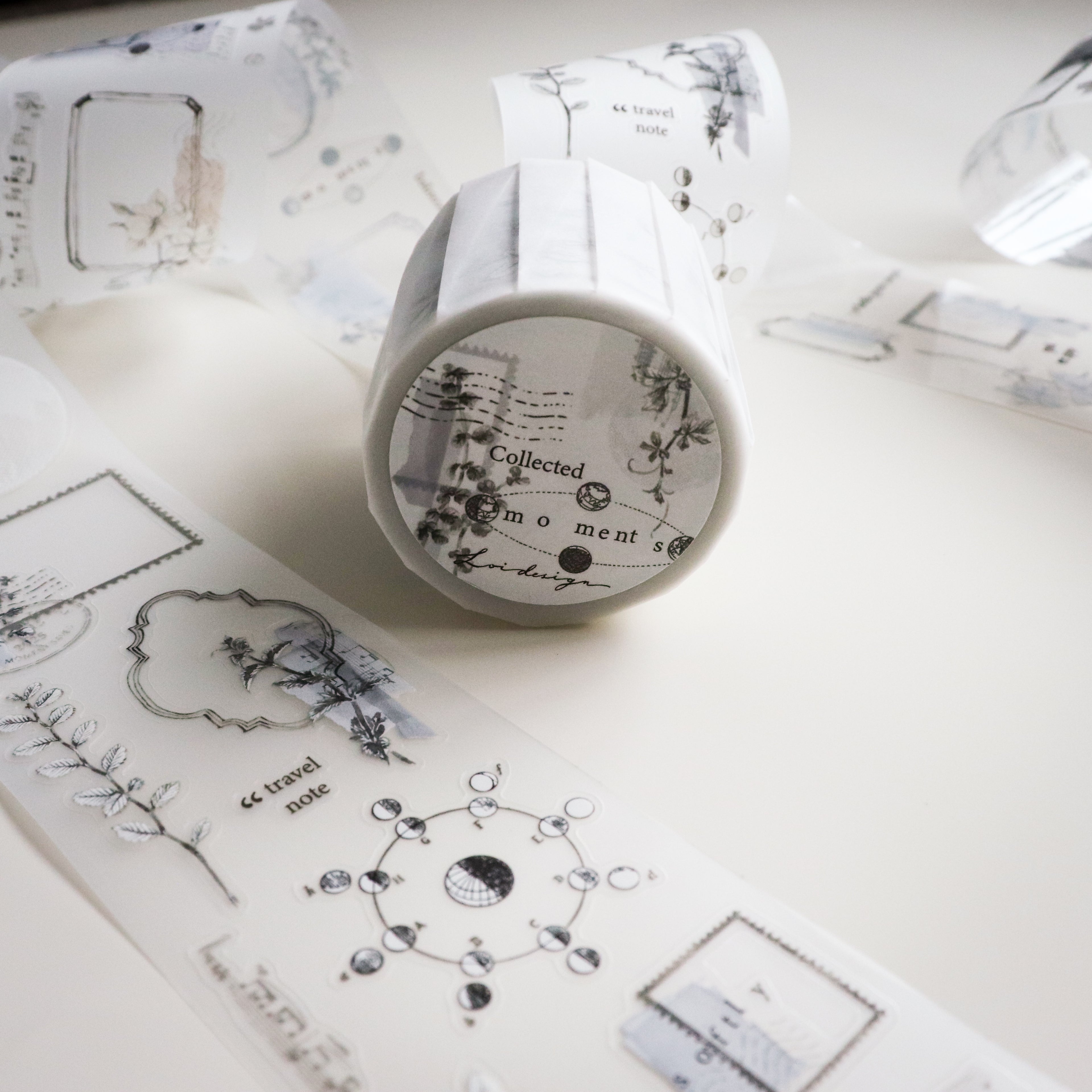 【LOI Design】Collected Moments –  Kiss-Cut Matte PET Tape