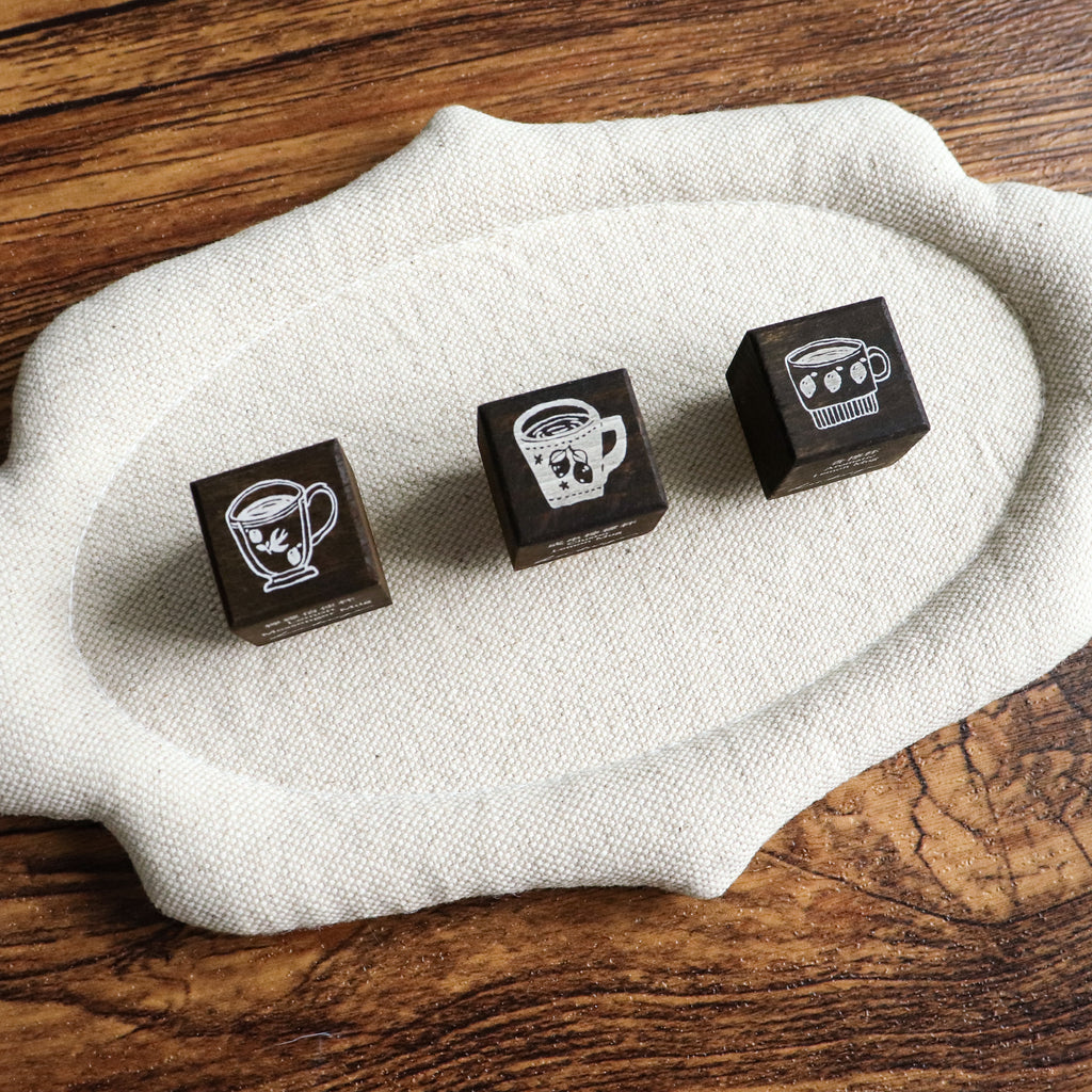 【LOI Design】Lemon Collection - Dyed Wood Stamp - Mug