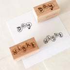 【Partialafra X Two Raccoons】Wooden Stamp - Day and Night