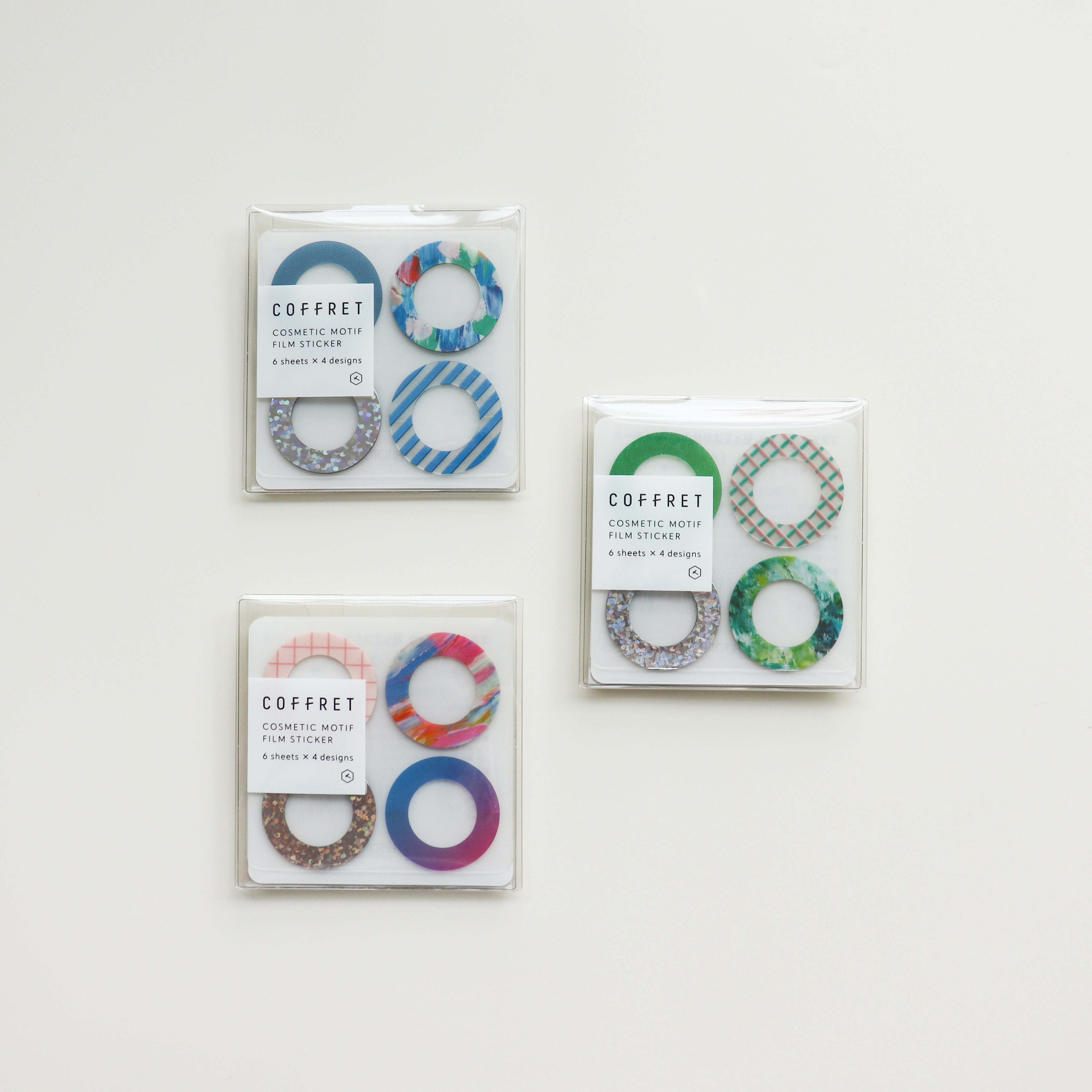 Kingjim- COFFRET Film Sticker- Ring