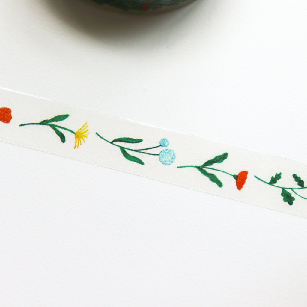 SODA- 10mm Clear Tape- Flowers