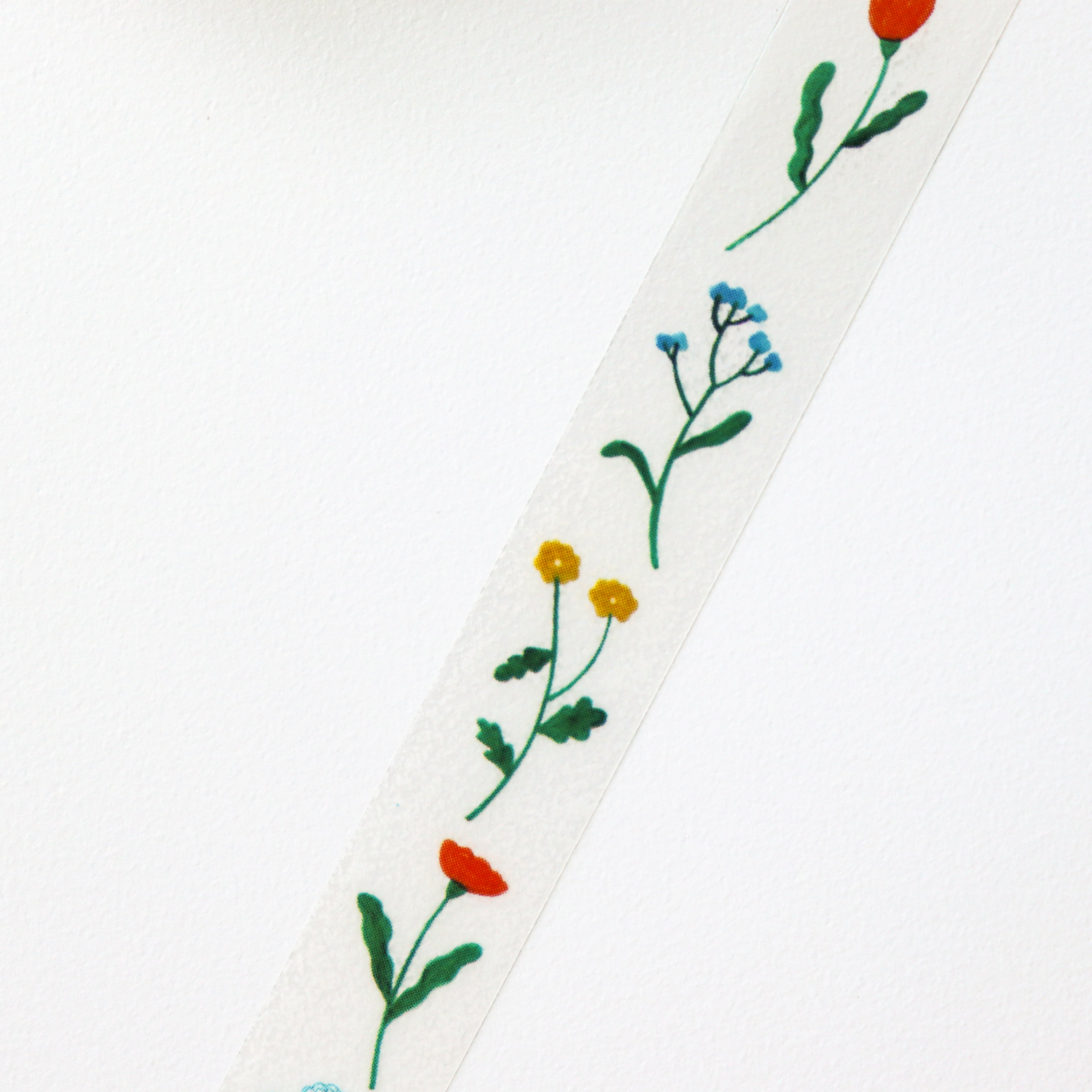SODA- 10mm Clear Tape- Flowers